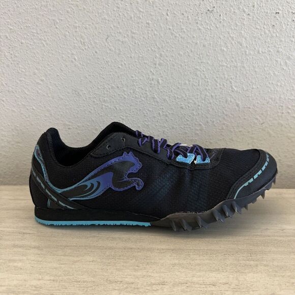 PUMA Women’s Sz 6.5 Black RUNNING TFX DISTANCE V4 Shoes NIB - Picture 6 of 15